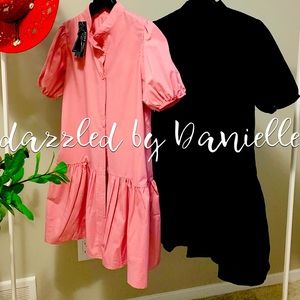 Short sleeve midi dress